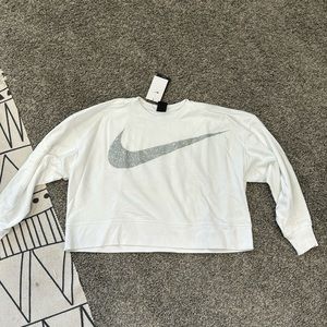 Nike crop top sweatshirt brand new with tags